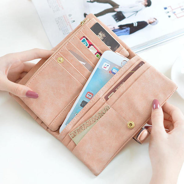 Planet Gates Wallet Luxury Brand Women Wallets Fashion Hasp PU Leather Wallet Female Purse Clutch Money Women Wallet Coin Purse zk30