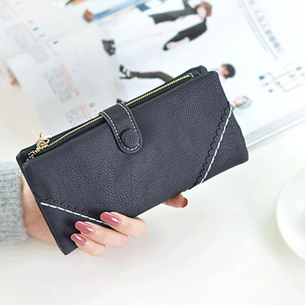Planet Gates Wallet Luxury Brand Women Wallets Fashion Hasp PU Leather Wallet Female Purse Clutch Money Women Wallet Coin Purse zk30