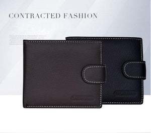 Planet Gates Wallet men genuine leather men wallets purse short male leather wallet men money bag quality guarantee carteira