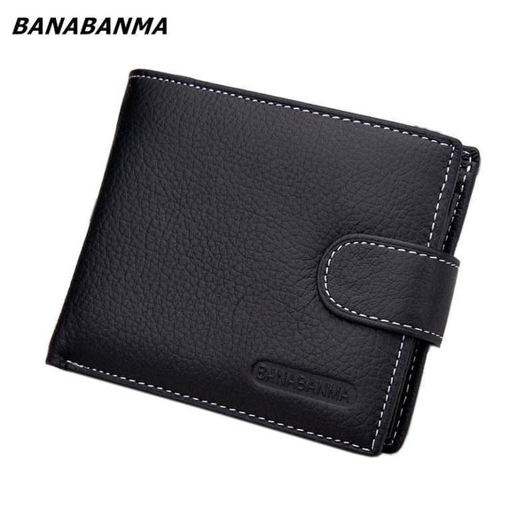 Planet Gates Wallet men genuine leather men wallets purse short male leather wallet men money bag quality guarantee carteira