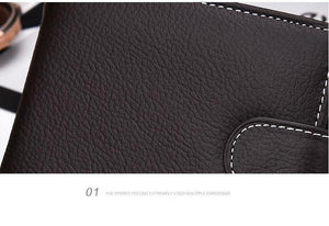 Planet Gates Wallet men genuine leather men wallets purse short male leather wallet men money bag quality guarantee carteira