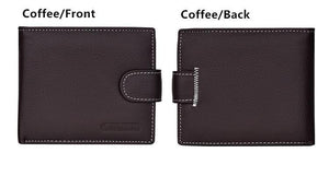 Planet Gates Wallet men genuine leather men wallets purse short male leather wallet men money bag quality guarantee carteira