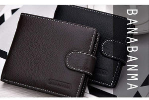 Planet Gates Wallet men genuine leather men wallets purse short male leather wallet men money bag quality guarantee carteira