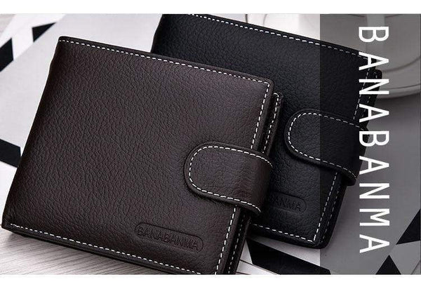 Planet Gates Wallet men genuine leather men wallets purse short male leather wallet men money bag quality guarantee carteira