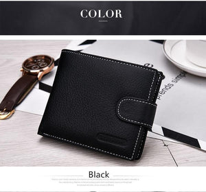 Planet Gates Wallet men genuine leather men wallets purse short male leather wallet men money bag quality guarantee carteira