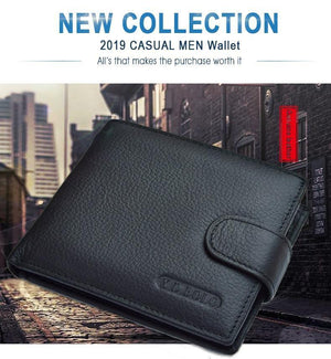 Planet Gates Wallet Men Leather Genuine Cow Leather Man Wallets With Coin Pocket Man Purse leather Money Bag Wallets for Male