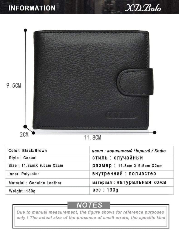 Planet Gates Wallet Men Leather Genuine Cow Leather Man Wallets With Coin Pocket Man Purse leather Money Bag Wallets for Male