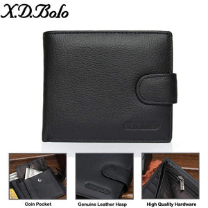 Planet Gates Wallet Men Leather Genuine Cow Leather Man Wallets With Coin Pocket Man Purse leather Money Bag Wallets for Male