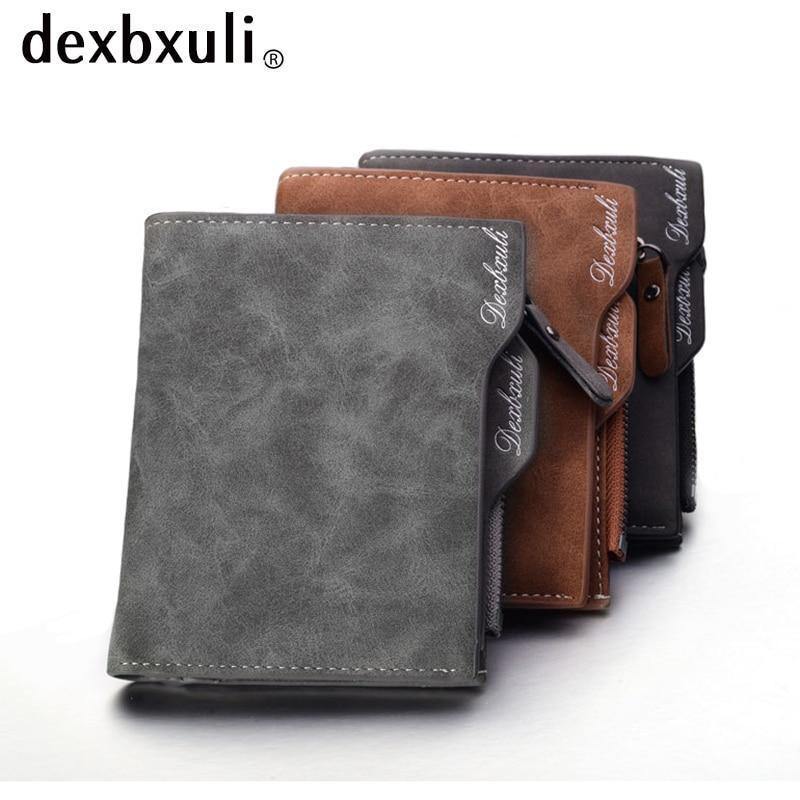 Planet Gates Wallet Men Soft Leather wallet with removable card slots multifunction men wallet purse male clutch top quality