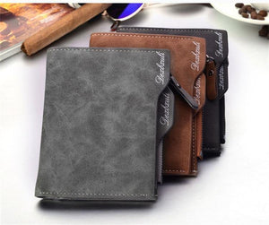 Planet Gates Wallet Men Soft Leather wallet with removable card slots multifunction men wallet purse male clutch top quality