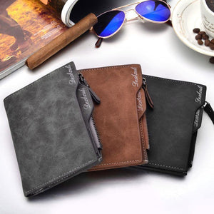 Planet Gates Wallet Men Soft Leather wallet with removable card slots multifunction men wallet purse male clutch top quality