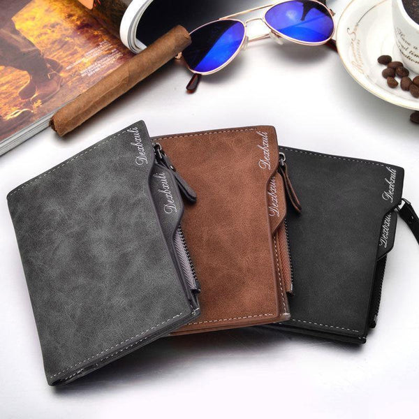 Planet Gates Wallet Men Soft Leather wallet with removable card slots multifunction men wallet purse male clutch top quality