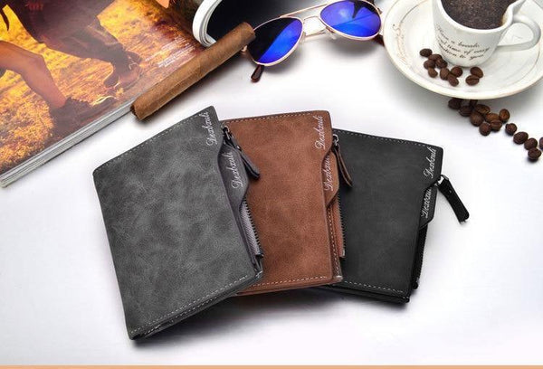Planet Gates Wallet Men Soft Leather wallet with removable card slots multifunction men wallet purse male clutch top quality