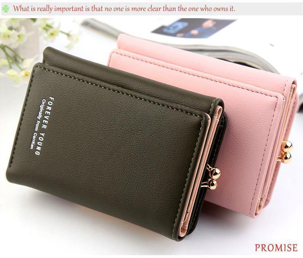 Planet Gates Wallet Women  Lady Short Women Wallets Crown Decorated Mini Money Purses Small Fold PU Leather Female Coin Purse Card Holder