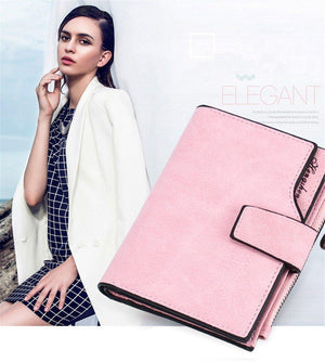 Planet Gates Wallet Women Leather  Credit Card Holder Zipper Wallet Short Coin Purse For Cards Purse Portefeuille Zip Card Short Clutch