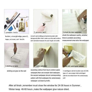 Planet Gates Wallpapers Modern 3D Brick Wallpaper Roll White Thick 3d Embossed Vinyl Covering Wall Paper Store Living Room TV Backdrop