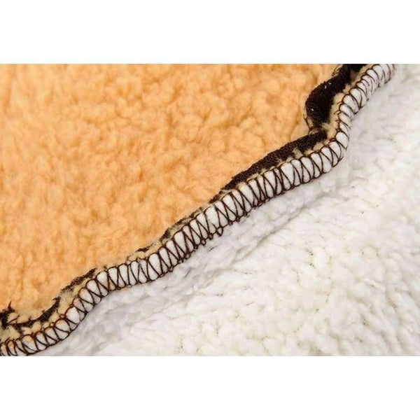 Planet Gates Warm Cat Bed House Hamburger Bed Disassemblability Windproof Pet Puppy Nest Shell Hiding Burger Bun for Winter