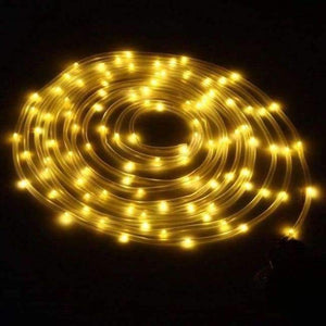 Planet Gates Warm White / 12M 100LEDs 12M 100LEDs 7M 50 LED Solar Rope Tube String Lights Outdoor Garden Christmas Garland Led Globe Led Strip Fairy Light  Waterproof