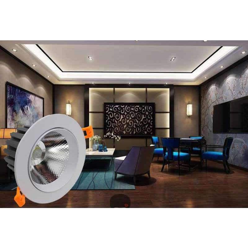 Planet Gates Warm White / 20w no dimmable White Shell Led Ceiling Lights Lamp Dimmable 7w 10w 12w 15w 20w 25w 30w 40w AC90-260V 60angle Led Recessed Down Light Bulb UL CE