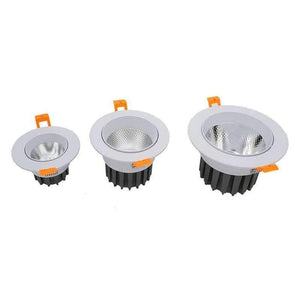 Planet Gates Warm White / 20w no dimmable White Shell Led Ceiling Lights Lamp Dimmable 7w 10w 12w 15w 20w 25w 30w 40w AC90-260V 60angle Led Recessed Down Light Bulb UL CE