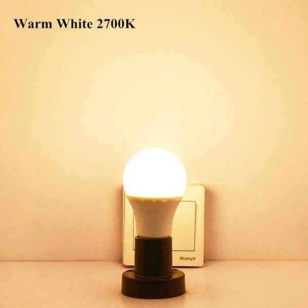 Planet Gates Warm White 2800K / 12W E27 LED Bulb E27/B22 Auto On/Off Dusk to Dawn light bulb 7/12W Energy Saving Smart LED Lamp Bulb Induction Stair Hallway Night Lamp