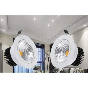 Planet Gates Warm White / 3W Dimmable Dimmable Led downlight light COB Ceiling Spot Light 3w 5w 7w 12w 85-265V ceiling recessed Lights Indoor Lighting