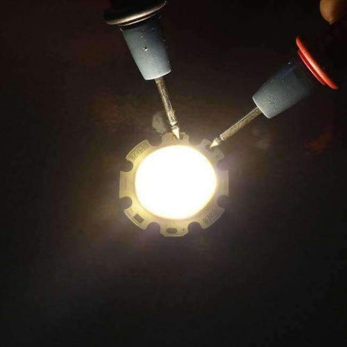 Planet Gates Warm White / 5W 15V / 100pcs 10pcs/50pcs/100pcs COB LED Light downlight 3W 5W 7W 10W 12W Warm White Cold White light source Lamps Bulb for COB Chip IL