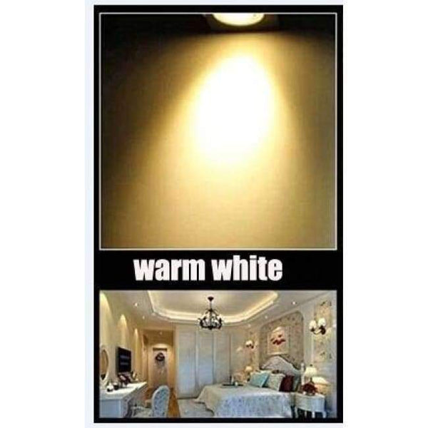 Planet Gates Warm White / 7W No-Dimmable Square Bright Recessed LED Dimmable Square Downlight COB 7W 9W 12W LED Spot light decoration Ceiling Lamp AC 110V/220V