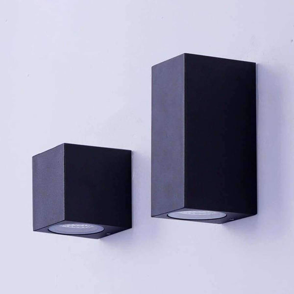 Planet Gates Warm White / single head   4W / Black body-square LED Aluminum Wall Lamp Porch Light Wall Sconce Square Outdoor Waterproof Wall Light Garden Lights Modern wall lights AC85 - 265V