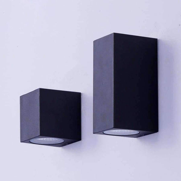 Planet Gates Warm White / single head   4W / Black body-square LED Aluminum Wall Lamp Porch Light Wall Sconce Square Outdoor Waterproof Wall Light Garden Lights Modern wall lights AC85 - 265V