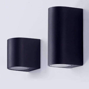 Planet Gates Warm White / single head   4W / Black body-square LED Aluminum Wall Lamp Porch Light Wall Sconce Square Outdoor Waterproof Wall Light Garden Lights Modern wall lights AC85 - 265V