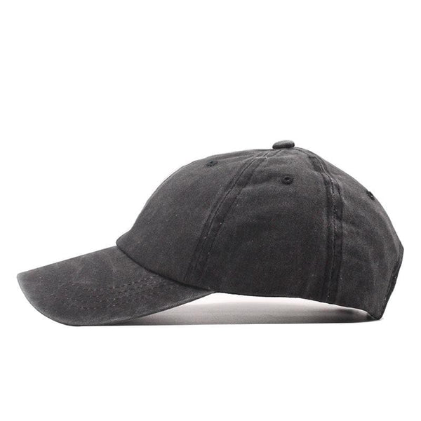 Planet Gates Washed Cotton Adjustable Solid color Baseball Cap Unisex couple cap Fashion Leisure dad Hat Snapback cap