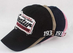 Planet Gates Washed Old Vintage Spring Summer Baseball Cap Retro Snapback Pink Women Hat Men Casual Trucker Bone Casquette