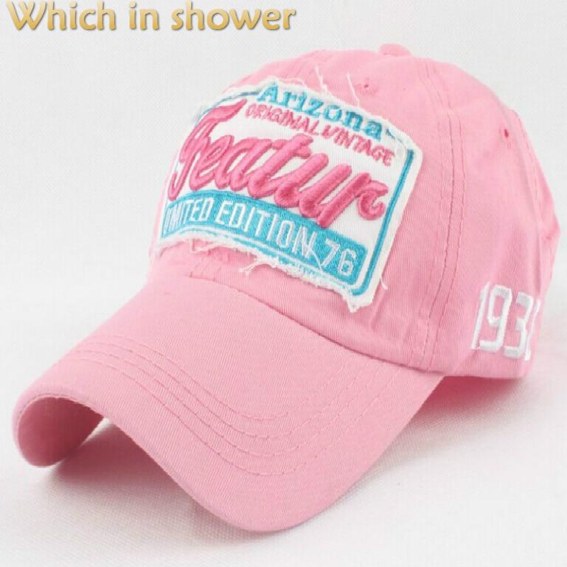 Planet Gates Washed Old Vintage Spring Summer Baseball Cap Retro Snapback Pink Women Hat Men Casual Trucker Bone Casquette
