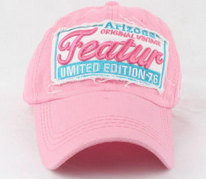 Planet Gates Washed Old Vintage Spring Summer Baseball Cap Retro Snapback Pink Women Hat Men Casual Trucker Bone Casquette