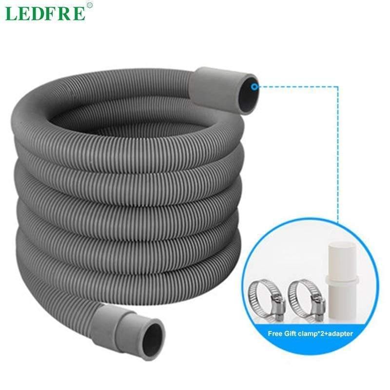 Washing Machine Drain Hose Extension Kit Fit OD20 Or 25 Outlet Fully Automatic Drum Washing Machine 2.5Feet To 50Feet