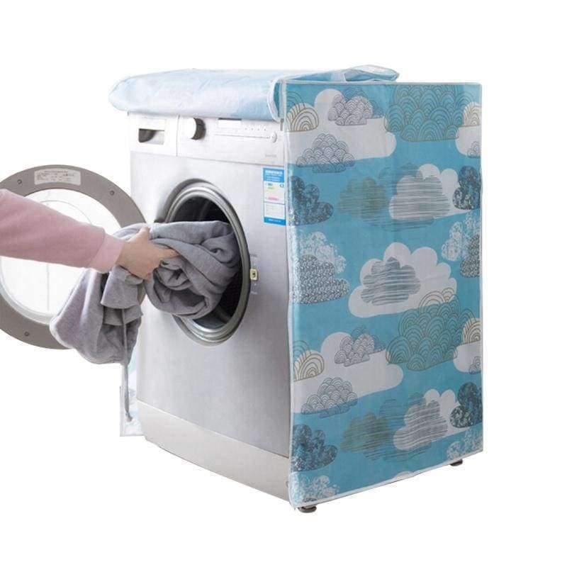 Planet Gates Washing Machine Dust Covers Organizer Washer Lid Appliance Layer Protector Coat Storage Case Organization Accessories Item