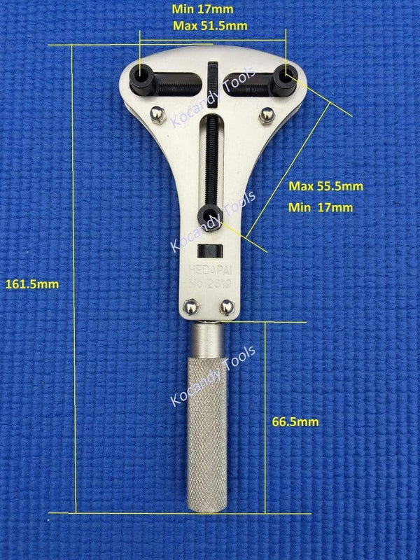 Planet Gates WATCH BACK CASE OPENER WRENCH JAXA XL STYLE BATTERY CHANGE TOOL KITS FOR WATCHMAKERS Herramientas