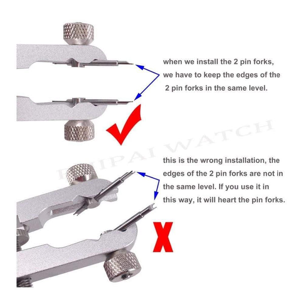 Planet Gates Watch Bracelet Pliers  6825 Standard of Spring Bar Remover  Watch Bands Repair Removing Tool