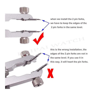 Planet Gates Watch Bracelet Pliers  6825 Standard of Spring Bar Remover  Watch Bands Repair Removing Tool