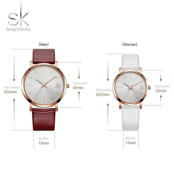 Planet Gates watch for men Women Dress Watches Luxury Lovers Couple Watches Men Date Waterproof Women Leather strap Quartz Wristwatch Montre Homme