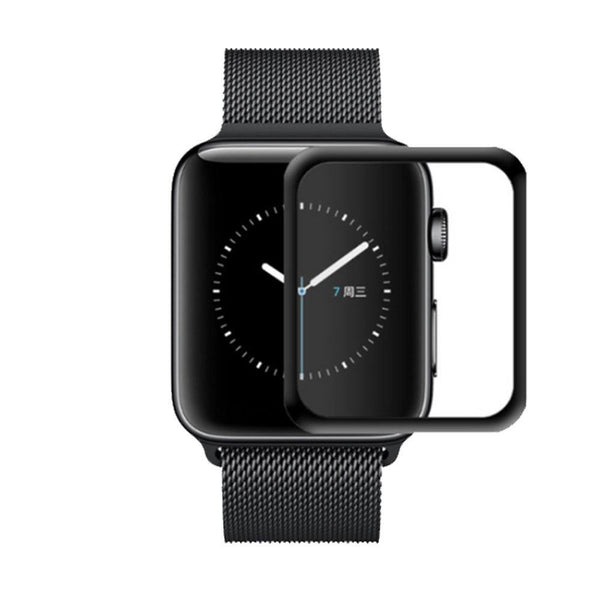 Planet Gates Watch Glass Tempered Watch Glass Screen Protector Durable Anti-Shatter Guard 3D Tempered Glass Film 9H+ HD Dustproof Anti-Glare