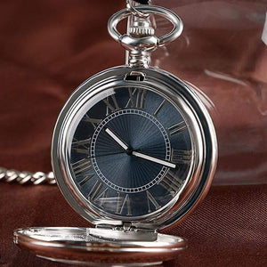 Planet Gates Watch Men Relogio Digital Steampunk Pocket Watch Clock Vintage Self Wind Stylish Gray Dial Automatic Mechanical