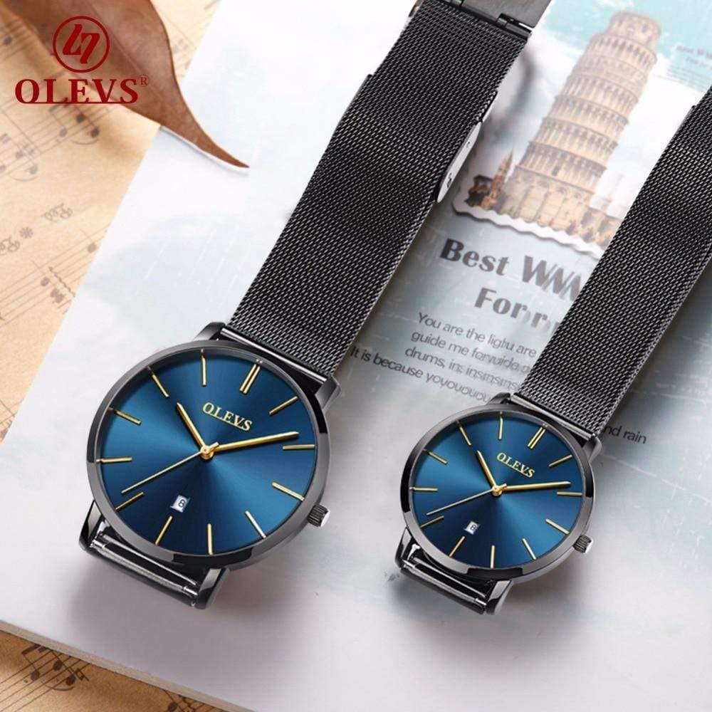 Planet Gates Watch Men Women watches OLEVS Luxury brand Quartz High quality relogio masculino Ultrathin Clock Unisex Lovers watch saat