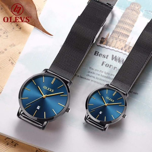Planet Gates Watch Men Women watches OLEVS Luxury brand Quartz High quality relogio masculino Ultrathin Clock Unisex Lovers watch saat