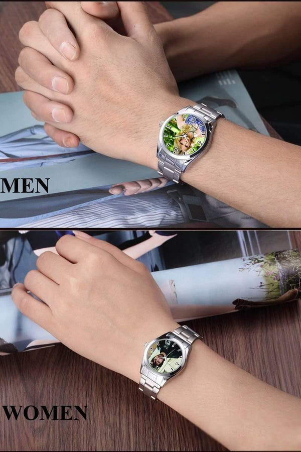 Planet Gates Watch photo print Watches watch face Printing Wristwatch Customized Unique DIY Gift For lovers