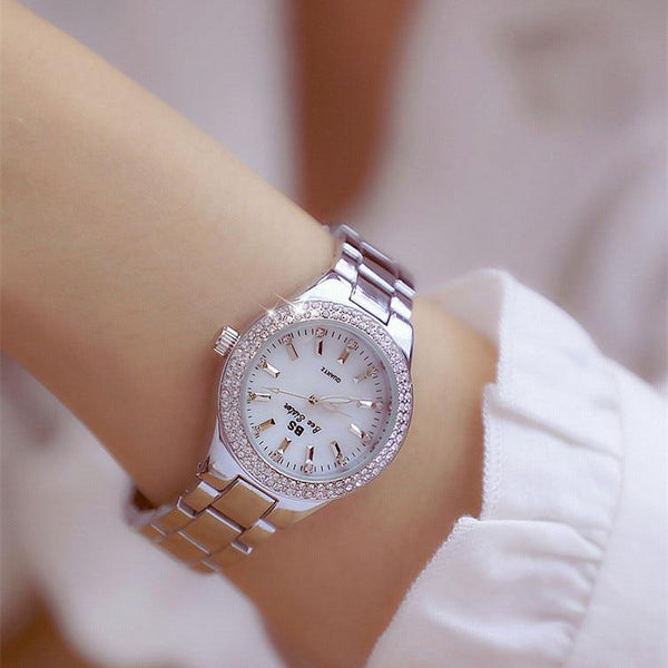Planet Gates Watch Women Dress Watch Fashion Rose Gold Quartz Watches Female Stainless Steel Wristwatches