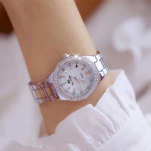 Planet Gates Watch Women Dress Watch Fashion Rose Gold Quartz Watches Female Stainless Steel Wristwatches