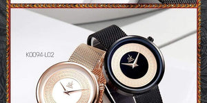 Planet Gates Watch Women Metal Mesh Fashion Clock Vintage Design Ladies Watch Luxury Brand Classical Bayan Kol Saati