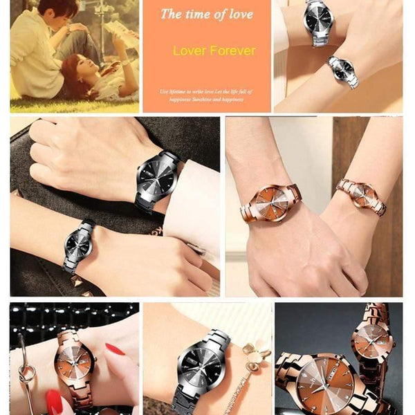 Planet Gates Watch Women Quartz Calendar Rhinestone Dress Bracelet Women's Watch Ladies Luminous Relogio Feminino